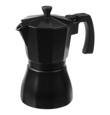 Гейзерная кофеварка Siena, черная