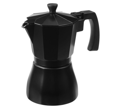 Гейзерная кофеварка Siena, черная