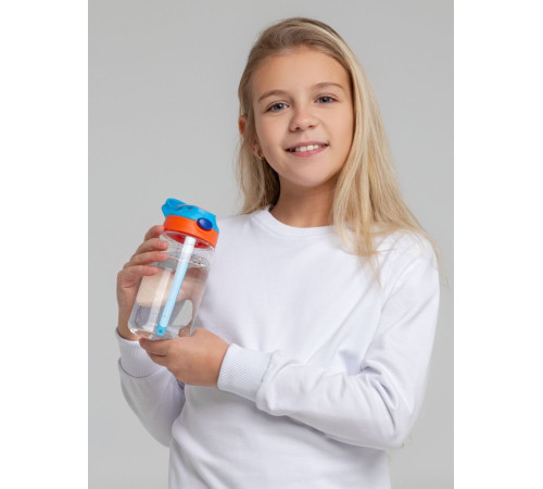 Детская бутылка Frisk, оранжево-синяя