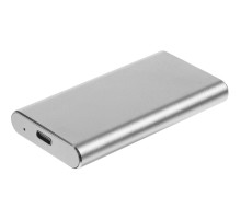 Портативный внешний диск SSD Uniscend Drop, 256 Гб, серебристый