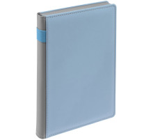 Ежедневник Spain Shall, недатированный, голубой с серым