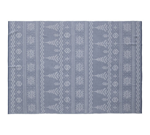 Плед Elnik, серый с молочно-белым