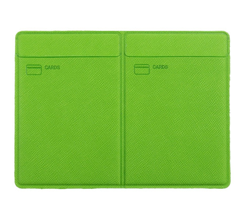 Обложка для автодокументов Devon Light, зеленая