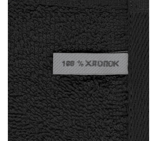 Полотенце Soft Me Light, ver.2, малое, черное