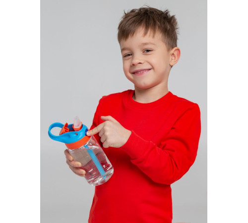 Детская бутылка Frisk, оранжево-синяя