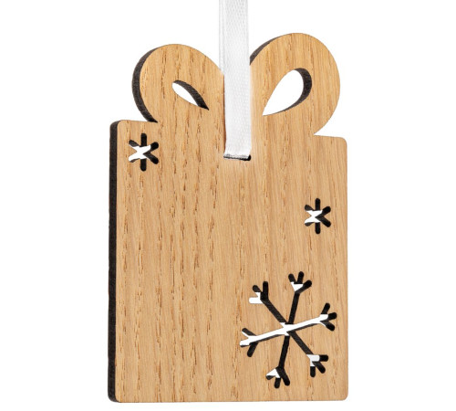 Деревянная подвеска Christmate, подарок