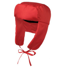 Шапка-ушанка Shelter, красная