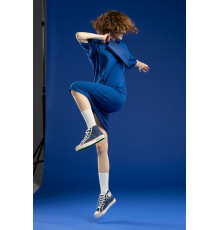 Платье D2, синее