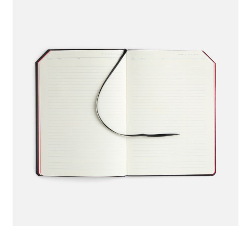 Ежедневник Espresso, недатированный, красный