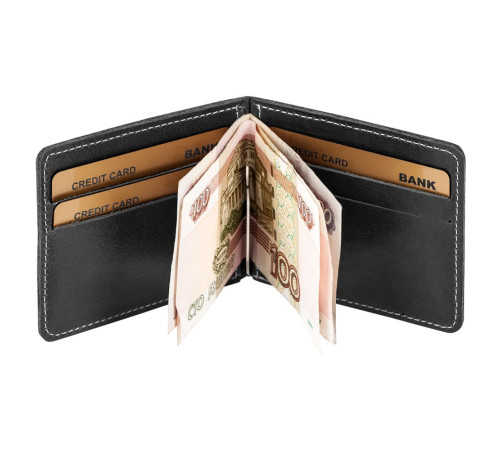 Зажим для купюр Apache, черный