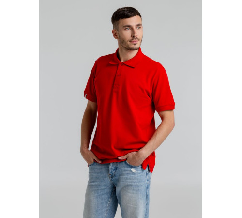 Рубашка поло мужская Virma Premium, красная