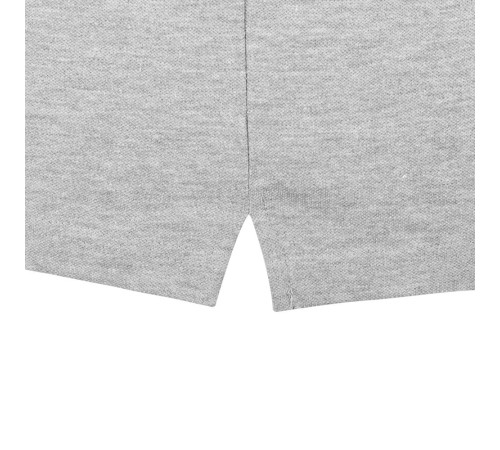 Рубашка поло Heavymill серый меланж