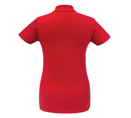 Рубашка поло женская ID.001 красная