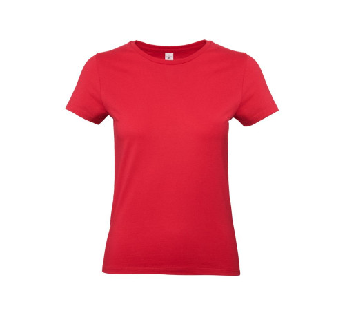 Футболка женская E190 красная