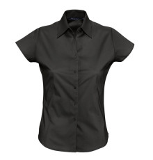 Рубашка женская с коротким рукавом Excess, черная